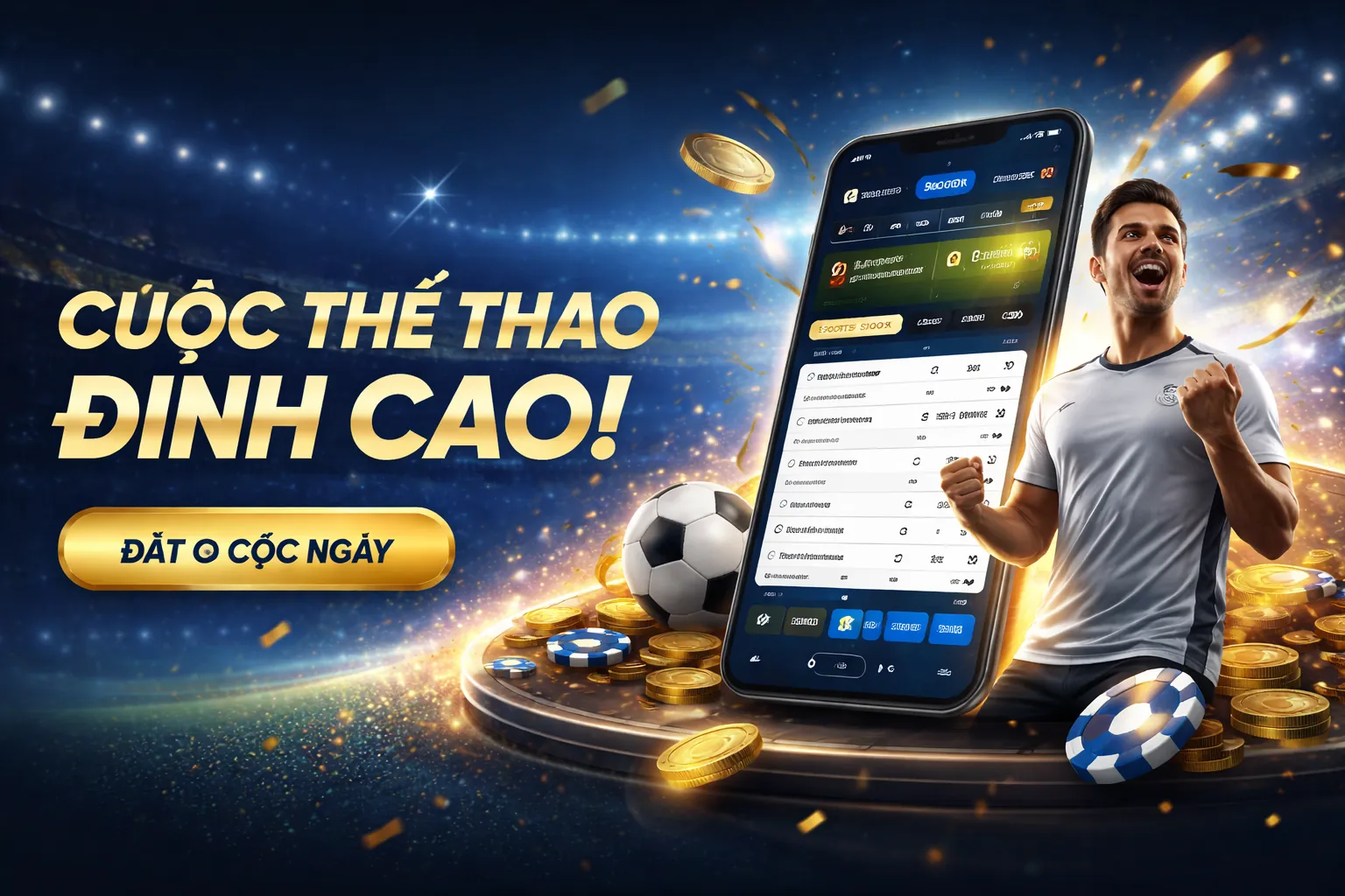 Hình ảnh minh họa trách nhiệm cờ bạc tại dagathôm, một người chơi đang kiểm soát tài chính